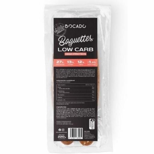 BOCADO (2 BAGUETTES) 220 GR LOW CARB