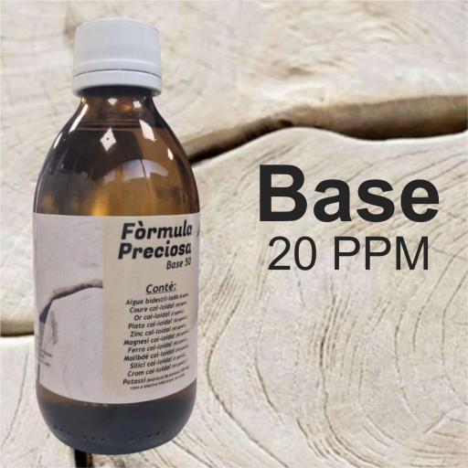FORMULA PRECIOSA "BASE" 20 PPM
