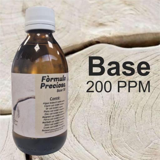 FORMULA PRECIOSA "BASE ". 200 PPM