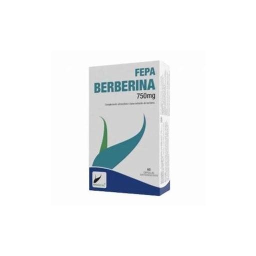 BERBERINA 750 MG, 60 CAPS. FEPA