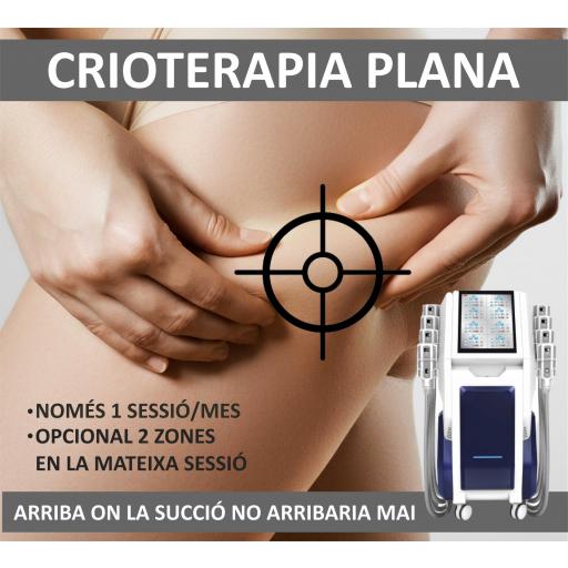 SESSIÓN DE CRIOLIPÓLISIS PLANA. LLega donde la succión no llegaría nunca. [1]