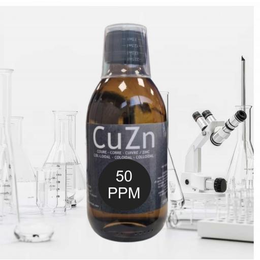 COBRE Y ZINC COLOIDAL 50 PPM. ESNUTRIENTLAB [0]