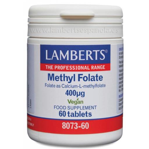 METHYL FOLATE 400 µg. 60 TABLETAS, LAMBERTS [0]