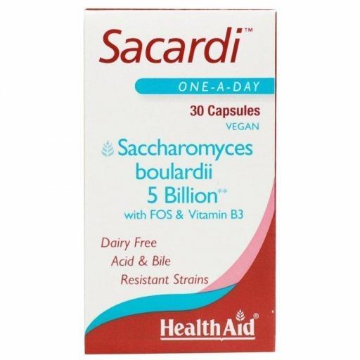 BOULARDI SACARDI, 30 CAPS. HEALTH AID [0]