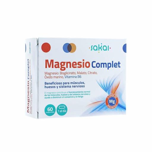MAGNESIO COMPLET (PACK 2 X 60 COMPR). SAKAI [0]