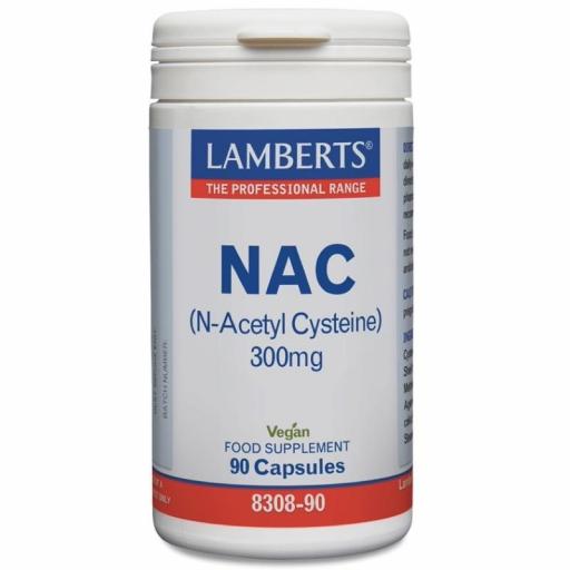 NAC 300 MG, 90 CAPS. LAMBERTS [0]