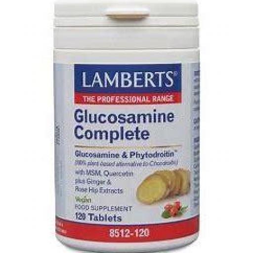 GLUCOSAMINA COMPLETE, 120 COMPR. LAMBERTS