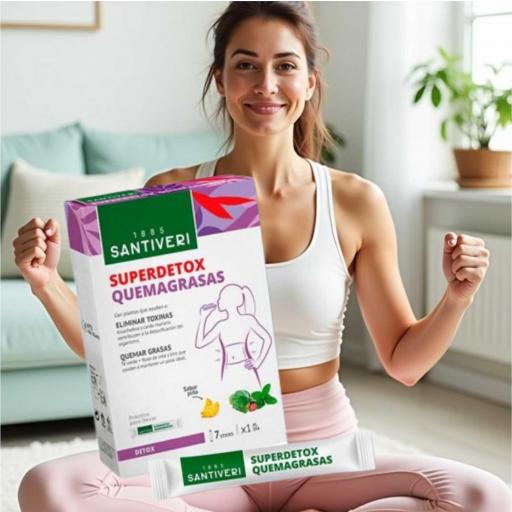 SUPERDETOX QUEMAGRASAS. 15 STICKS. SANTIVERI [0]