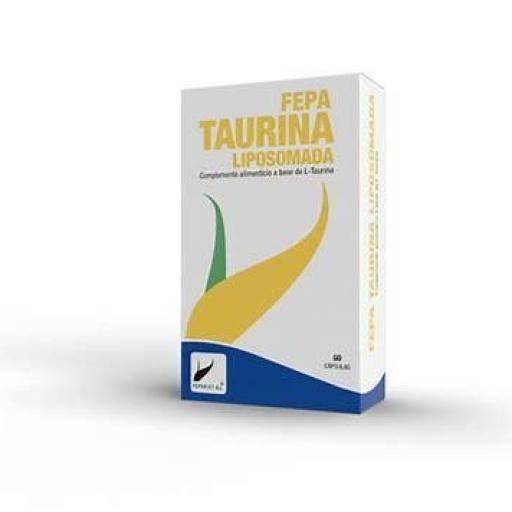 TAURINA LIPOSOMADA 500MG, 60 CAPS. FEPA