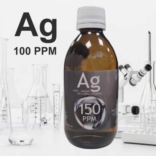PLATA COLOIDAL 100 PPM. esnutrientlab