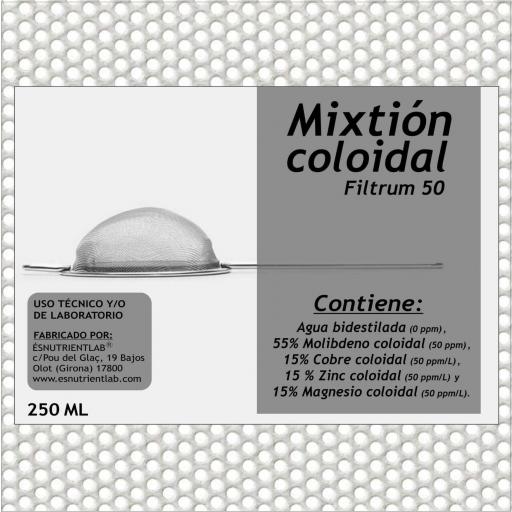 MIXTION COLOIDAL "FILTRUM" 50 PPM. ESNUTRIENTLAB [1]