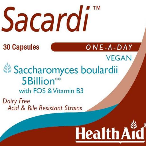 BOULARDI SACARDI, 30 CAPS. HEALTH AID [1]