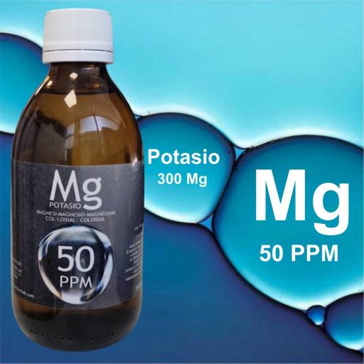 MAGNESIO COLOIDAL 50 PPM + POTASIO (300 MG)