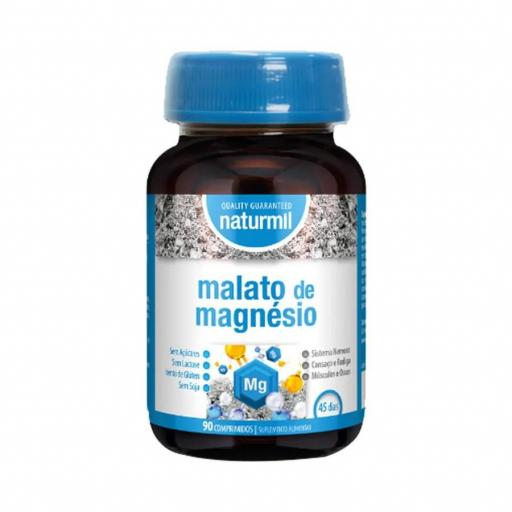 MALATO MAGNESIO, 90 COMPR. NATURMIL