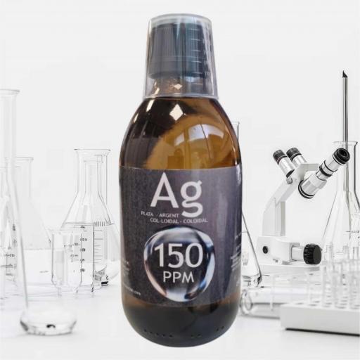 PLATA COLOIDAL 150 PPM. esnutrientlab
