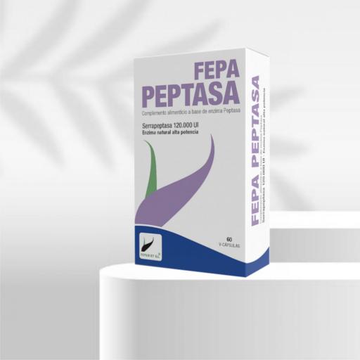 FEPA FEPA-PEPTASA (SERRAPEPTASA), 60 CAPS (130.000UI).