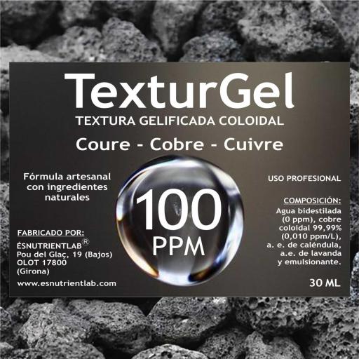 TEXTURGEL (TEXTURA GELIFICADA) DE COBRE COLOIDAL 100 PPM [1]