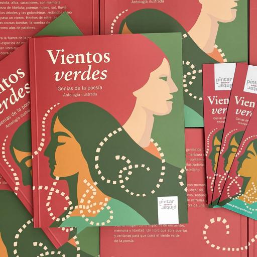 Vientos verdes. Genias de la poesía. Antología ilustrada [3]
