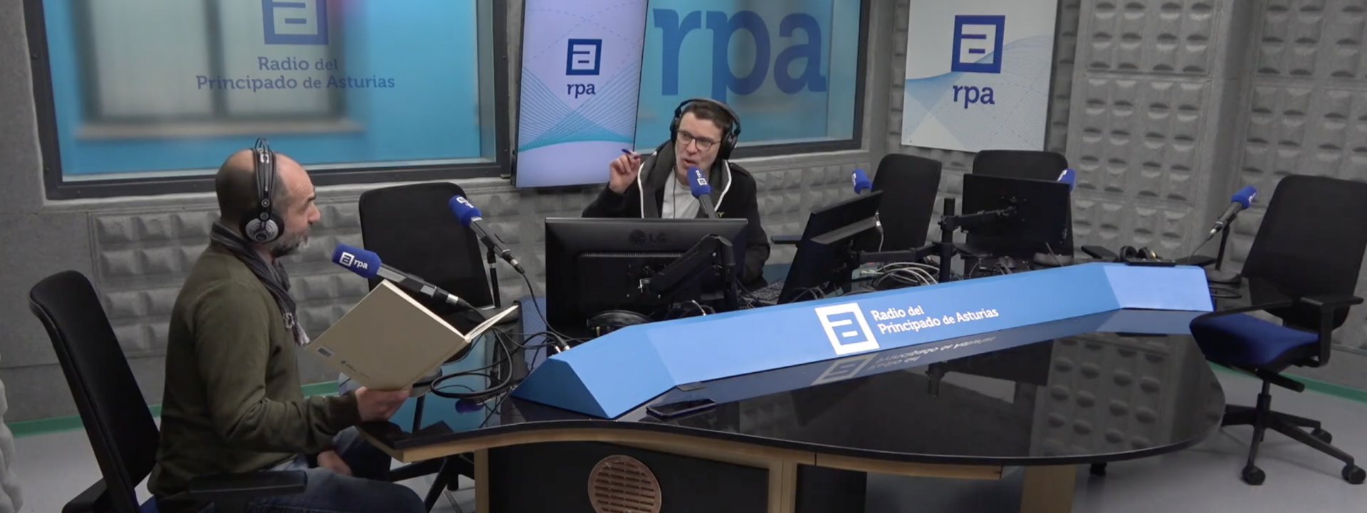 «Más Versos d’Asturies» con Daniel García Granda y Ilemi Cuesta Mier en “Asturias al día”