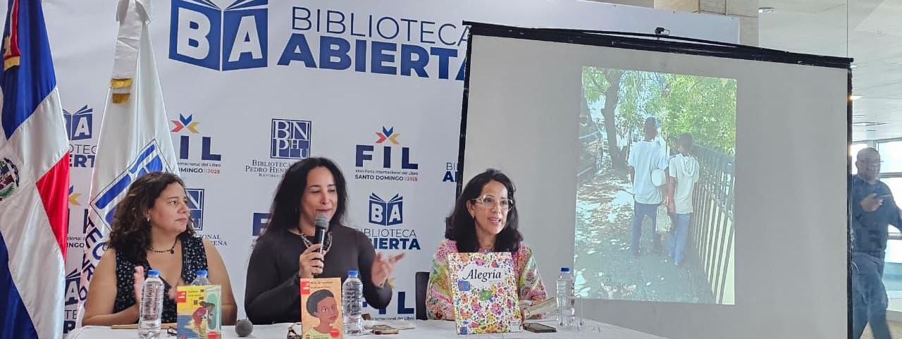 «Alegría» en la FIL Santo Domingo 2025 con Virginia Read Escobal