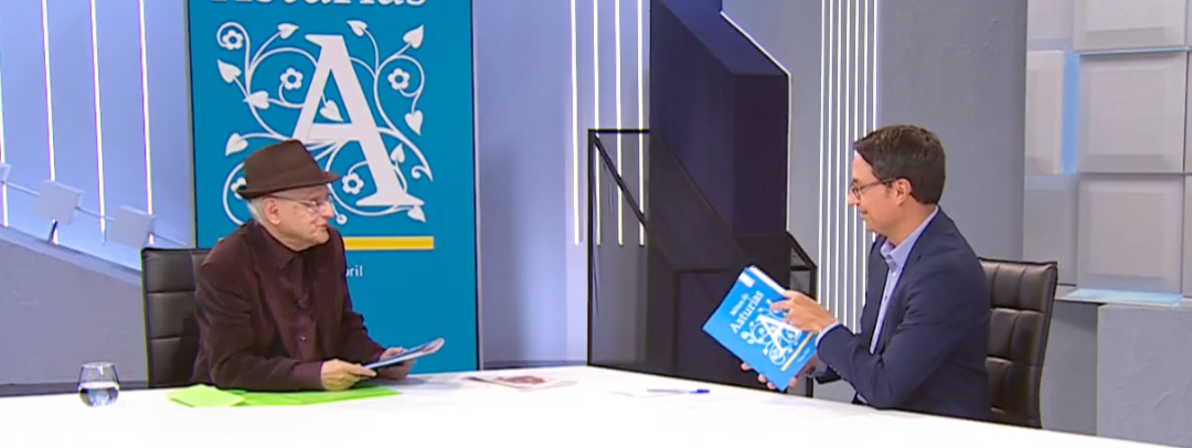 Paco Abril presenta «Mitos de Asturias» en TPA Noticias Matinal