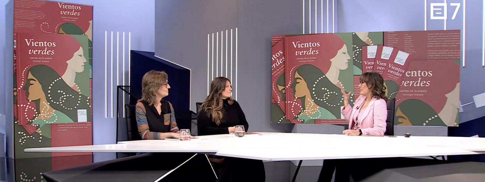 «Vientos verdes. Genias de la poesía» en TPA Noticias Matinal (entrevista completa)