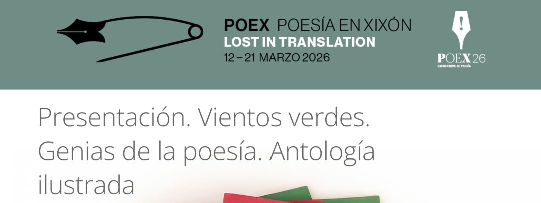 Pintar-Pintar en POEX 2026: dos citas con la poesía en Xixón