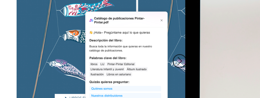 Ya disponible nuestro catálogo de publicaciones con IA integrada