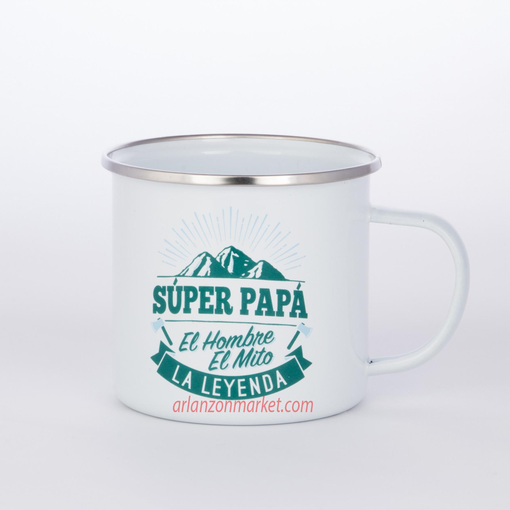 taza vintage SUPER PAPA