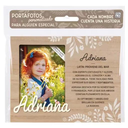 Adriana- Portafotos Personalizado