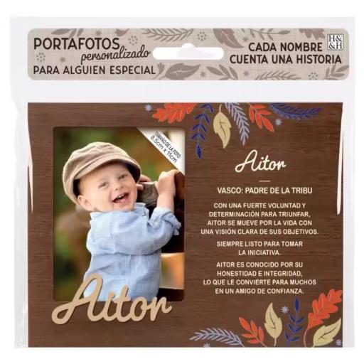 Aitor- Portafotos personalizado