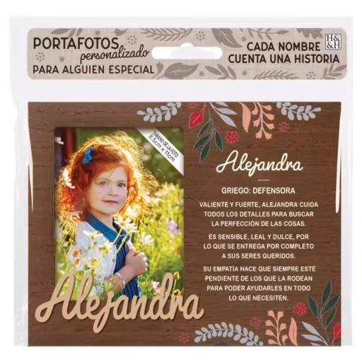 Alejandra- Portafotos personalizado