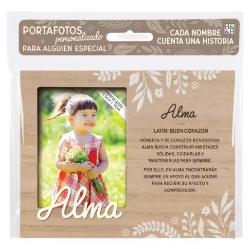 Alma-Portafotos personalizado