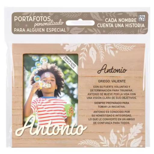 Antonio- Portafotos personalizado