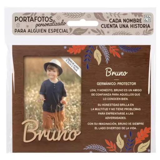 Bruno- Portafotos personalizado