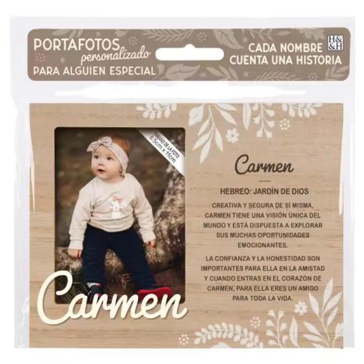 Carmen- Portafotos personalizado