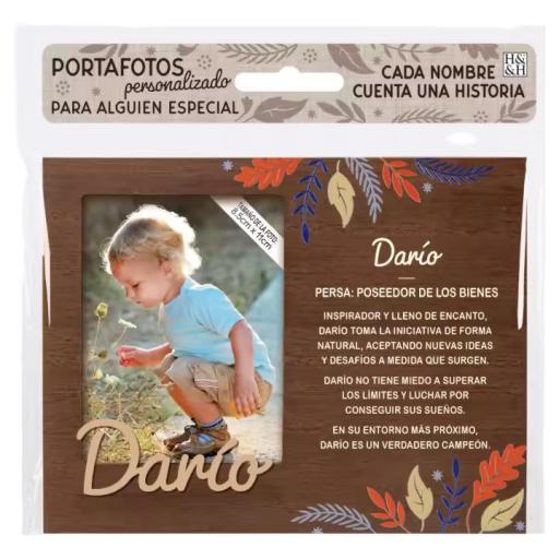 Darío- Portafotos personalizado