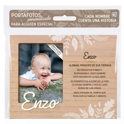 Enzo- Portafotos personalizado