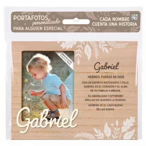 Gabriel- Portafotos personalizado