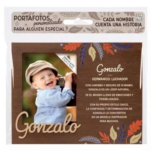 Gonzalo- Portafotos personalizado