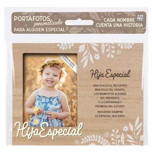 04 Hija Especial- Portafotos personalizado