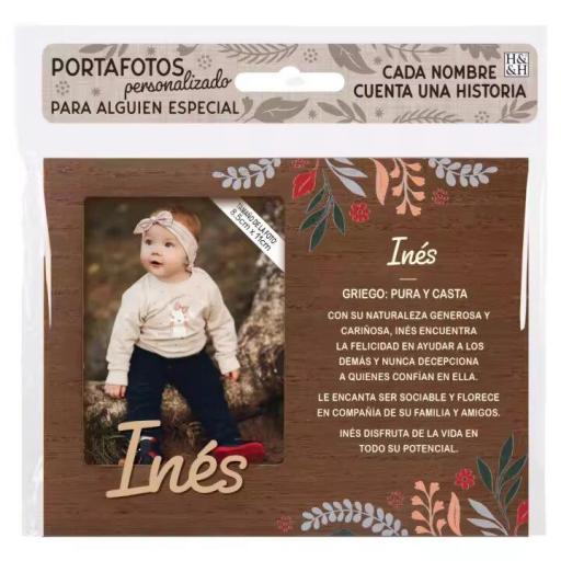 Inés- Portafotos personalizado