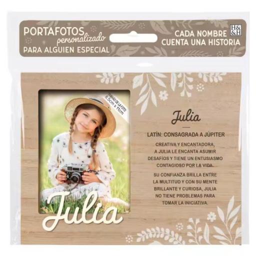 Julia- Portafotos personalizado