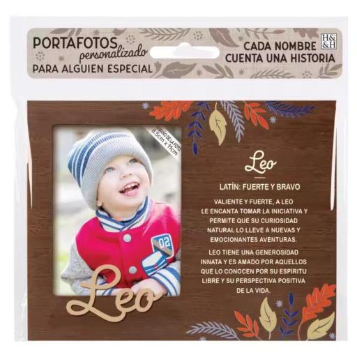 Leo- Portafotos personalizado