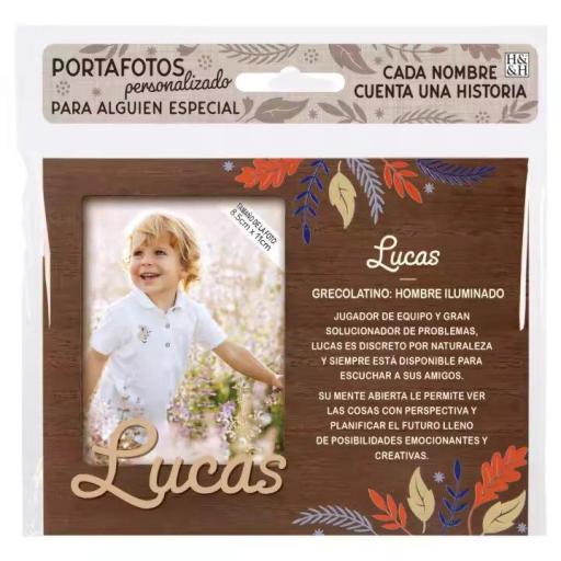 Lucas- Portafotos personalizado