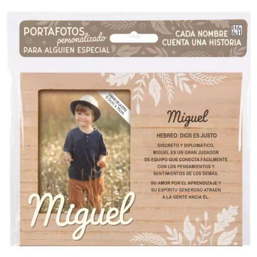 Miguel- Portafotos personalizado