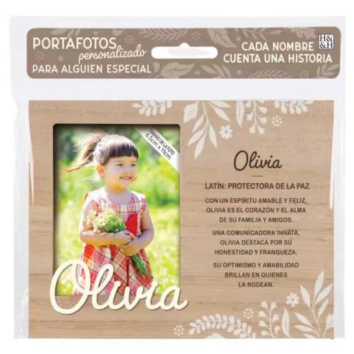 Olivia- Portafotos personalizado