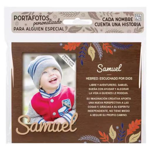 Samuel- Portafotos personalizado