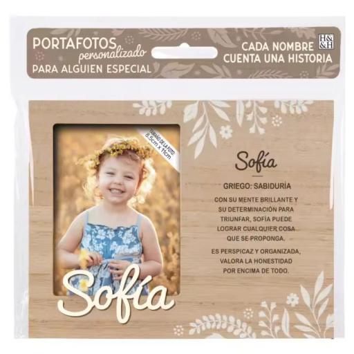 Sofía- Portafotos personalizado