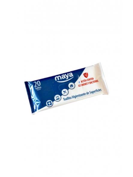 Toallitas higienizantes de superficies DDX pack de 20 uds.